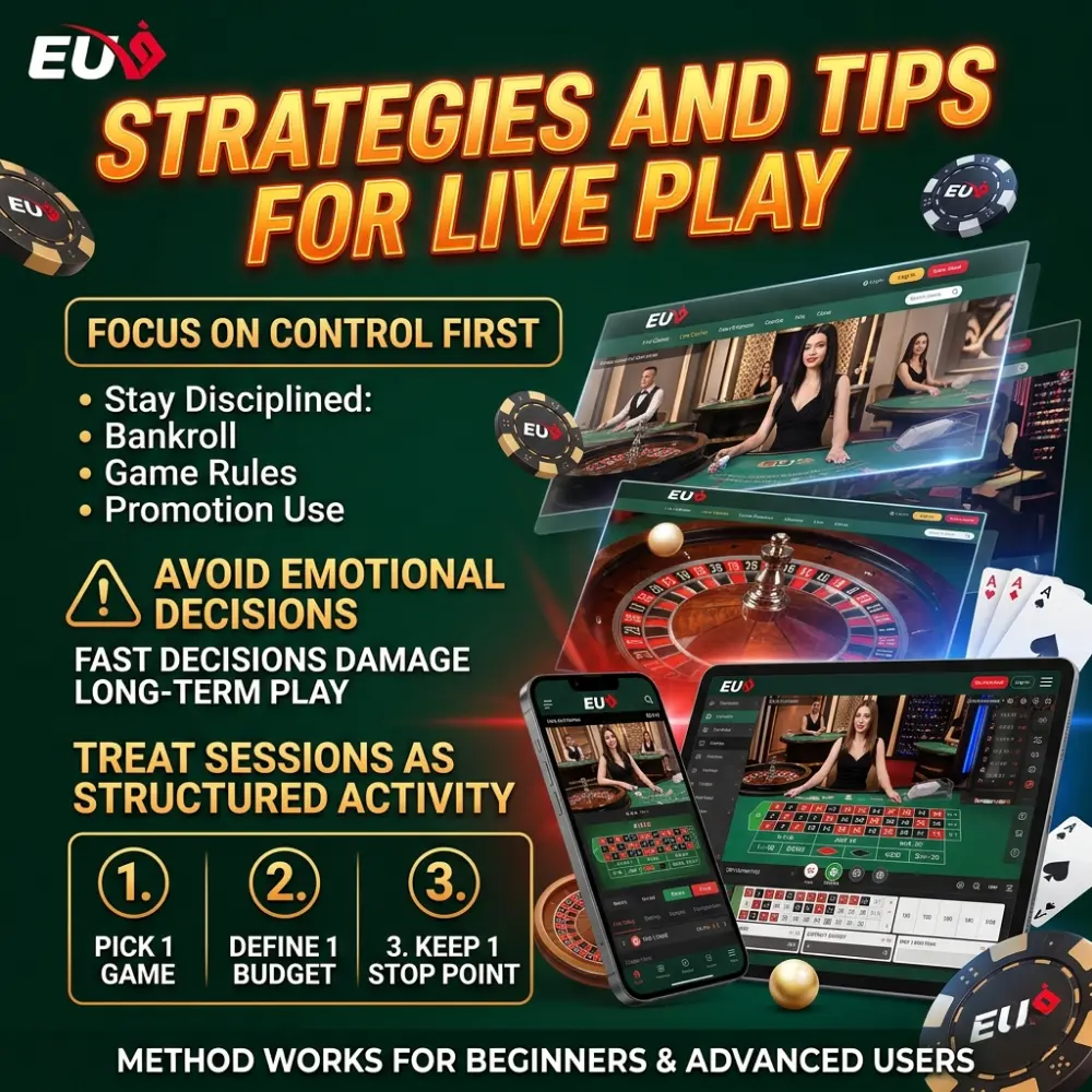 Strategies and Tips for Live Play
